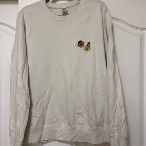 Uniqlo x Kaws x Sesame Street Sweatshirt Bert & Ernie Size Large